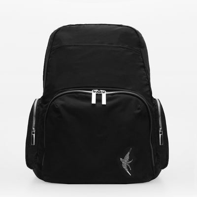 Laptop Backpack with the Blue Iris Print